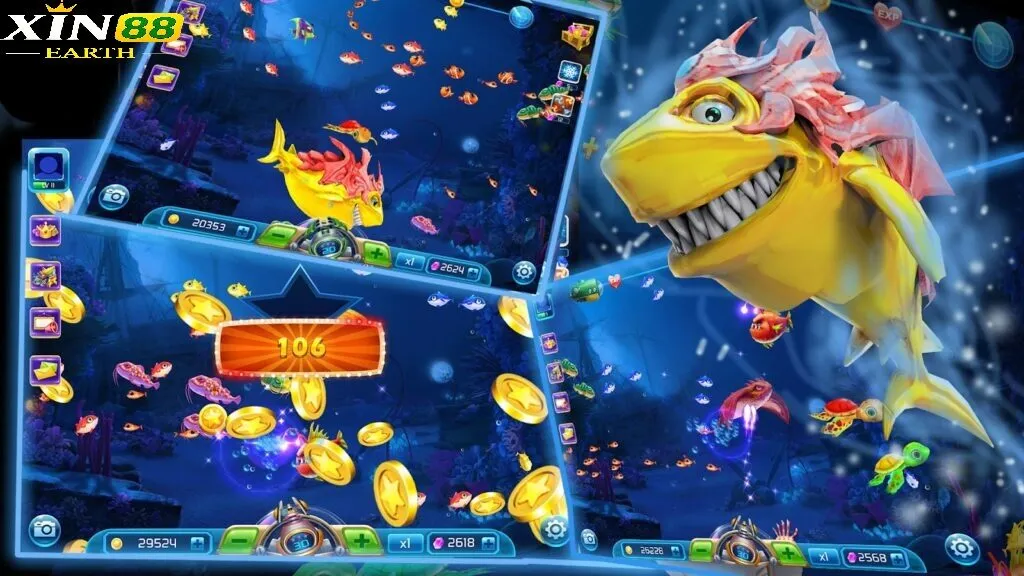 Hack bắn cá tăng xu vàng với cơ hội thắng cao